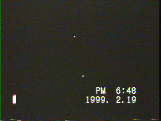 [Fig.2 The Venus and Jupiter at 19 Feb.1999]